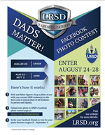 Dads Matter! Facebook Photo Contest Flyer. 
